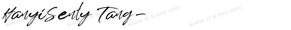 HanyiSenty Tang字体转换